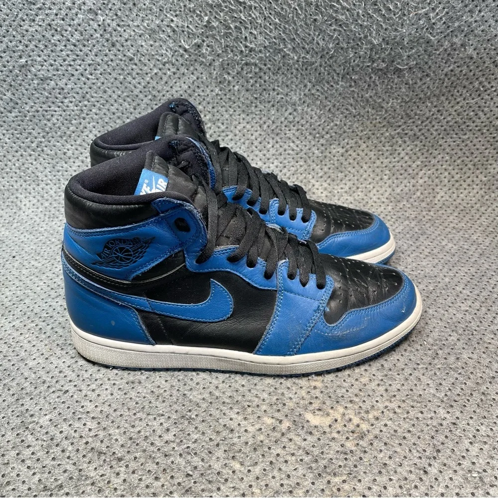 Jordan 1 High Dark Marina Blue Shoes Size 9 Men’s